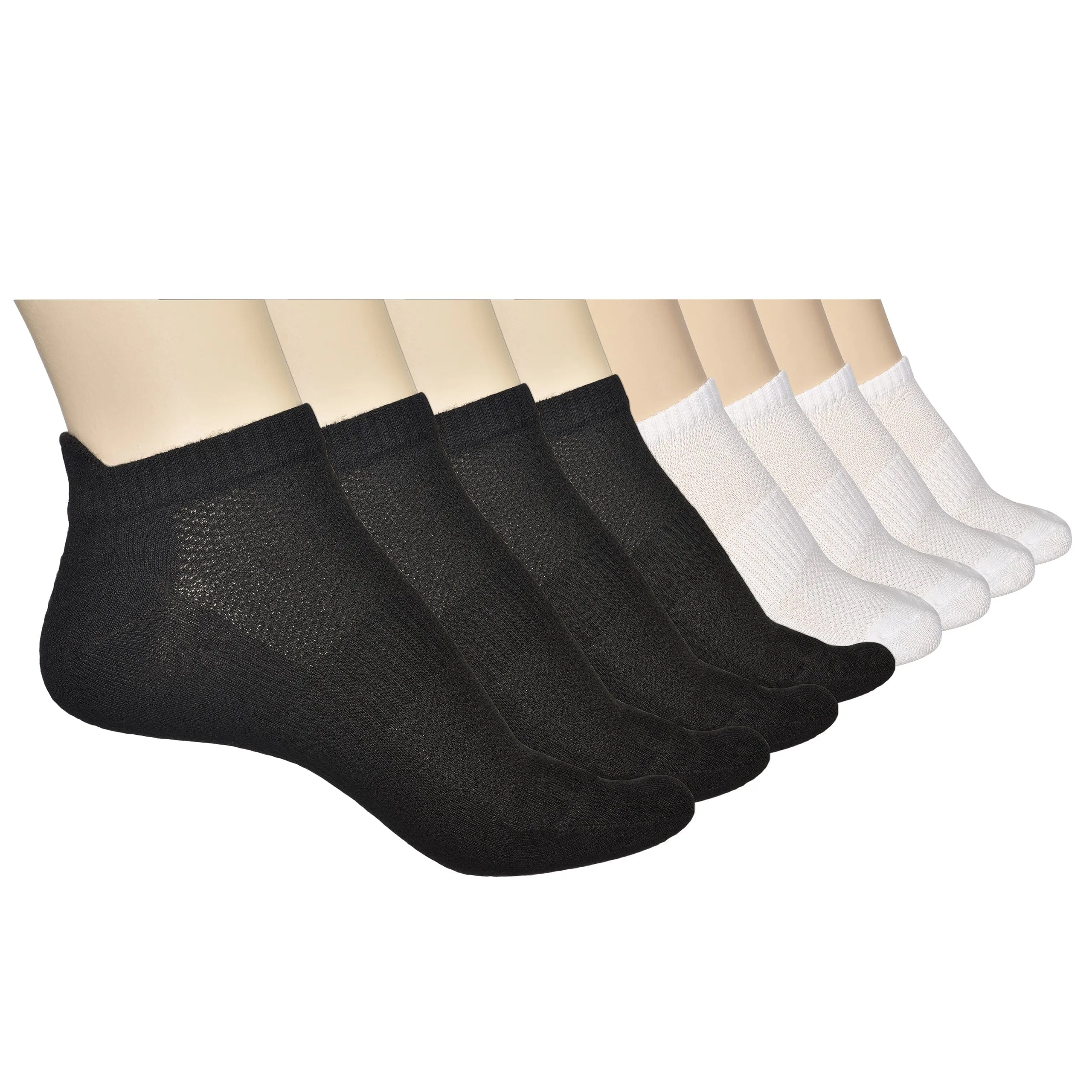 8 Pairs Unisex Bamboo Ankle Socks