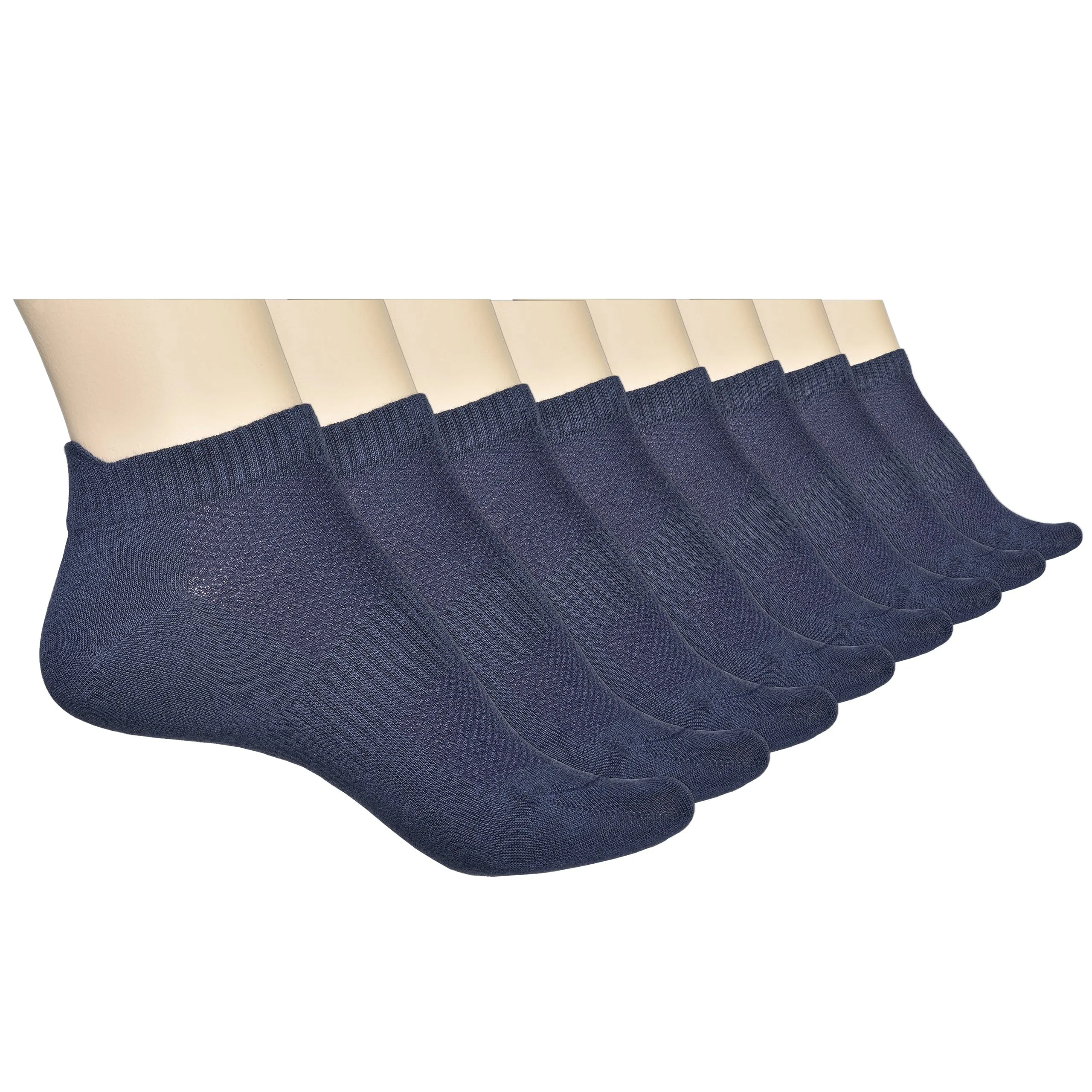 8 Pairs Unisex Bamboo Ankle Socks