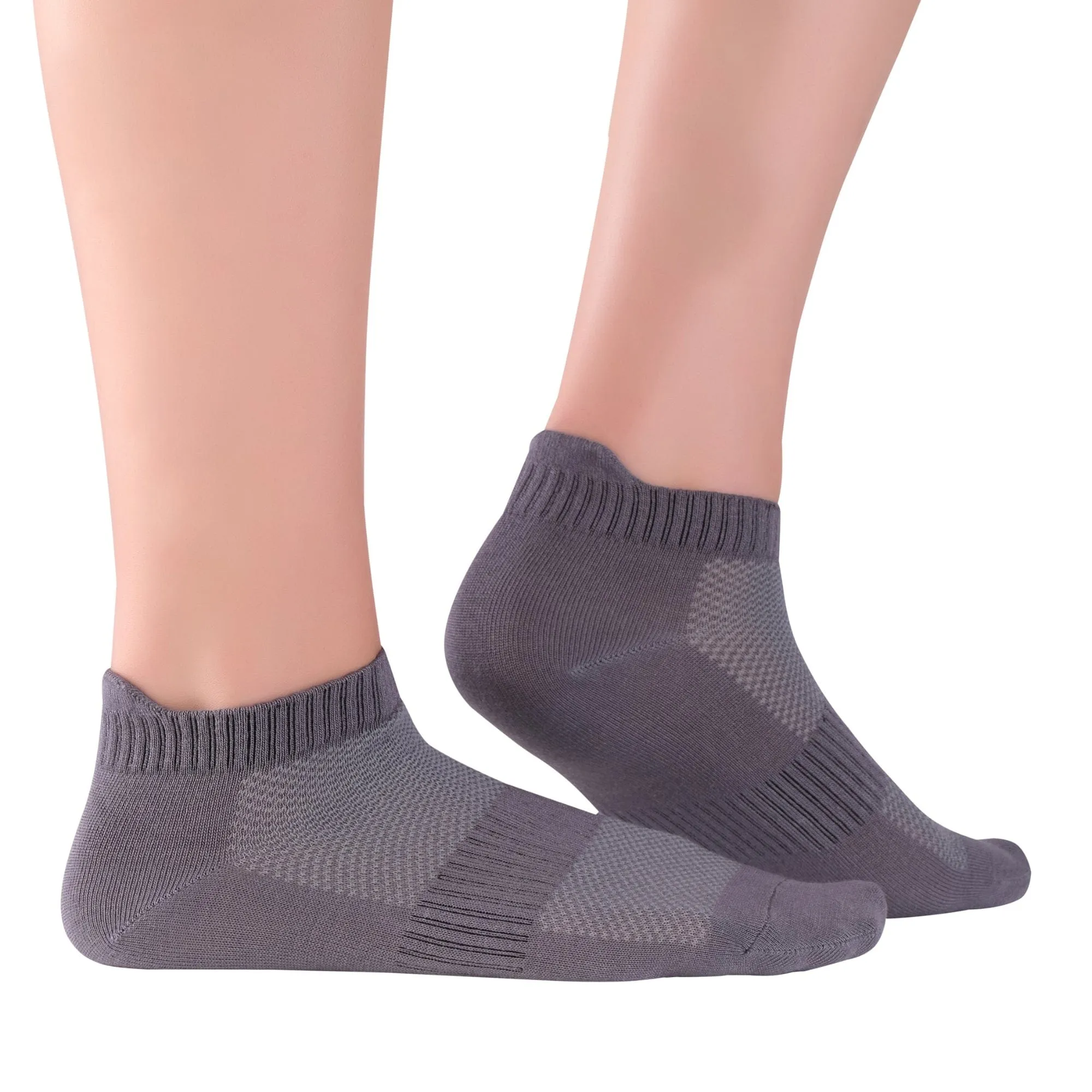 8 Pairs Unisex Bamboo Ankle Socks
