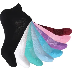 8 Pairs Unisex Bamboo Ankle Socks