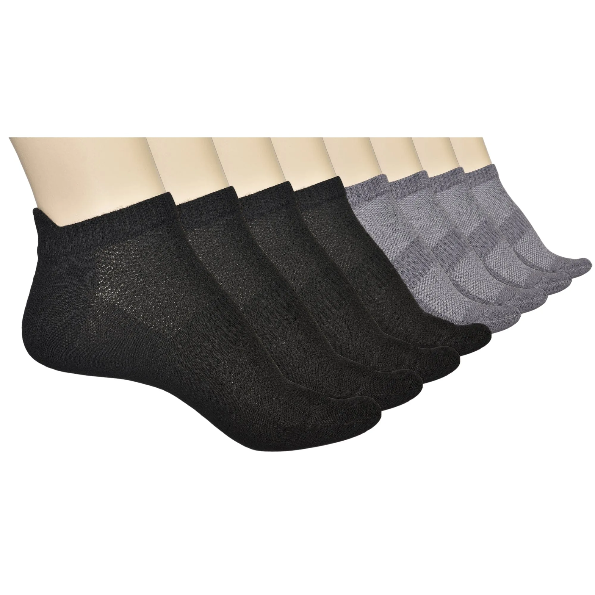 8 Pairs Unisex Bamboo Ankle Socks