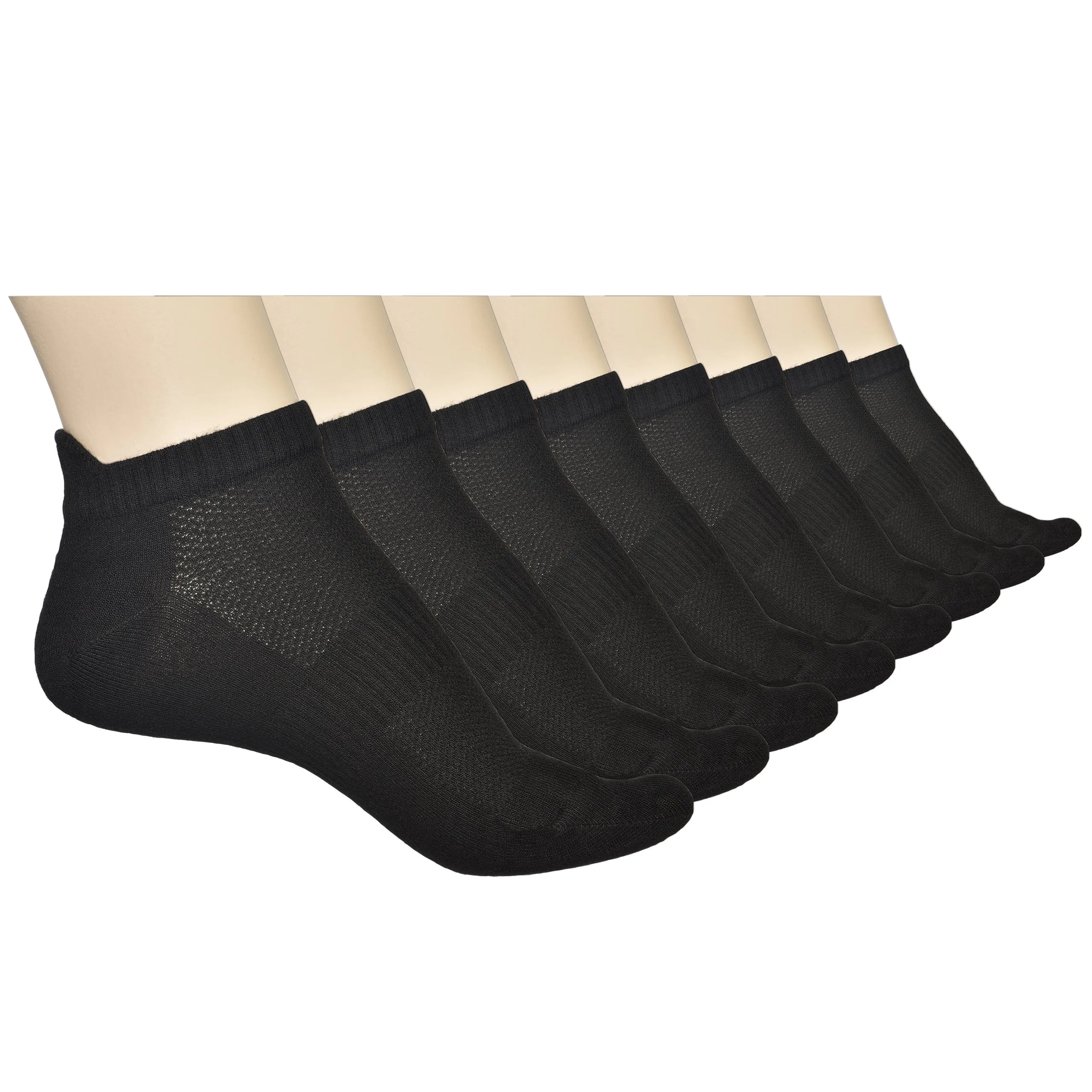8 Pairs Unisex Bamboo Ankle Socks