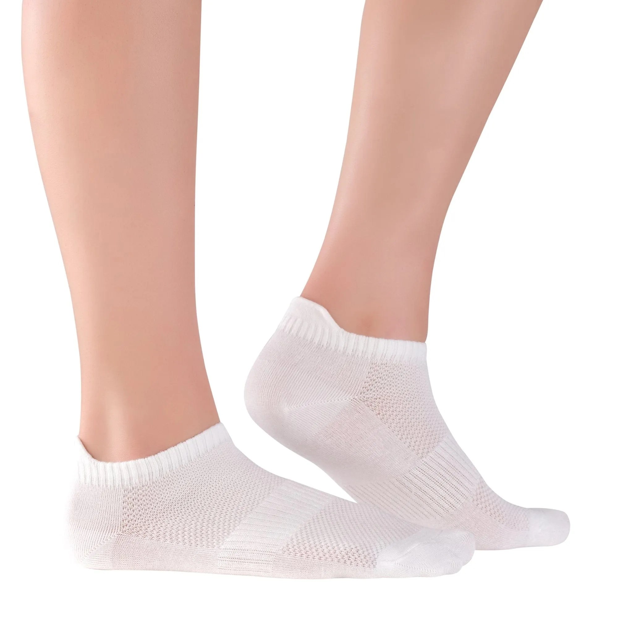 8 Pairs Unisex Bamboo Ankle Socks