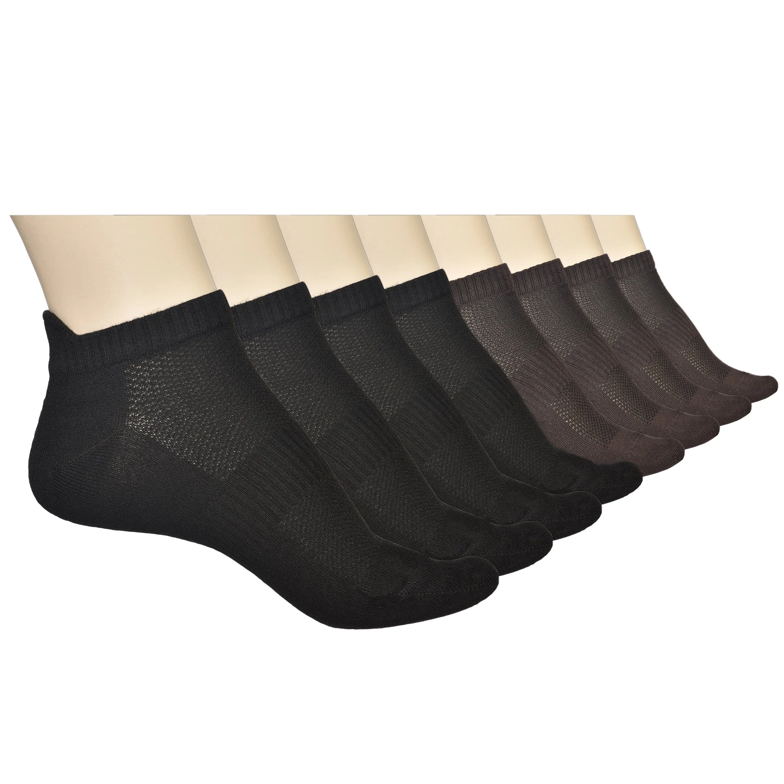 8 Pairs Unisex Bamboo Ankle Socks