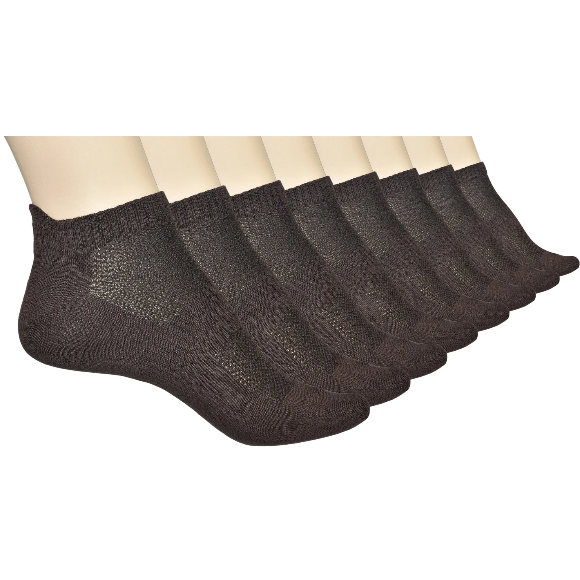 8 Pairs Unisex Bamboo Ankle Socks