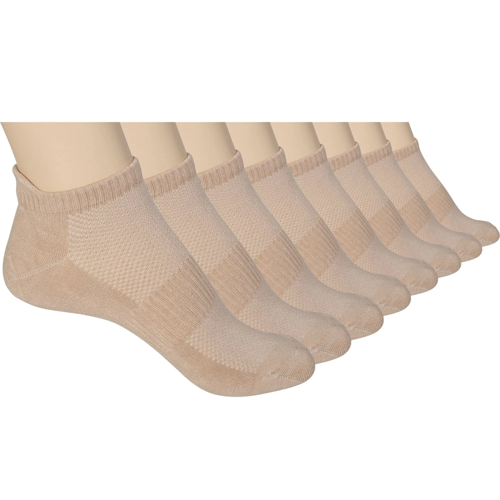 8 Pairs Unisex Bamboo Ankle Socks