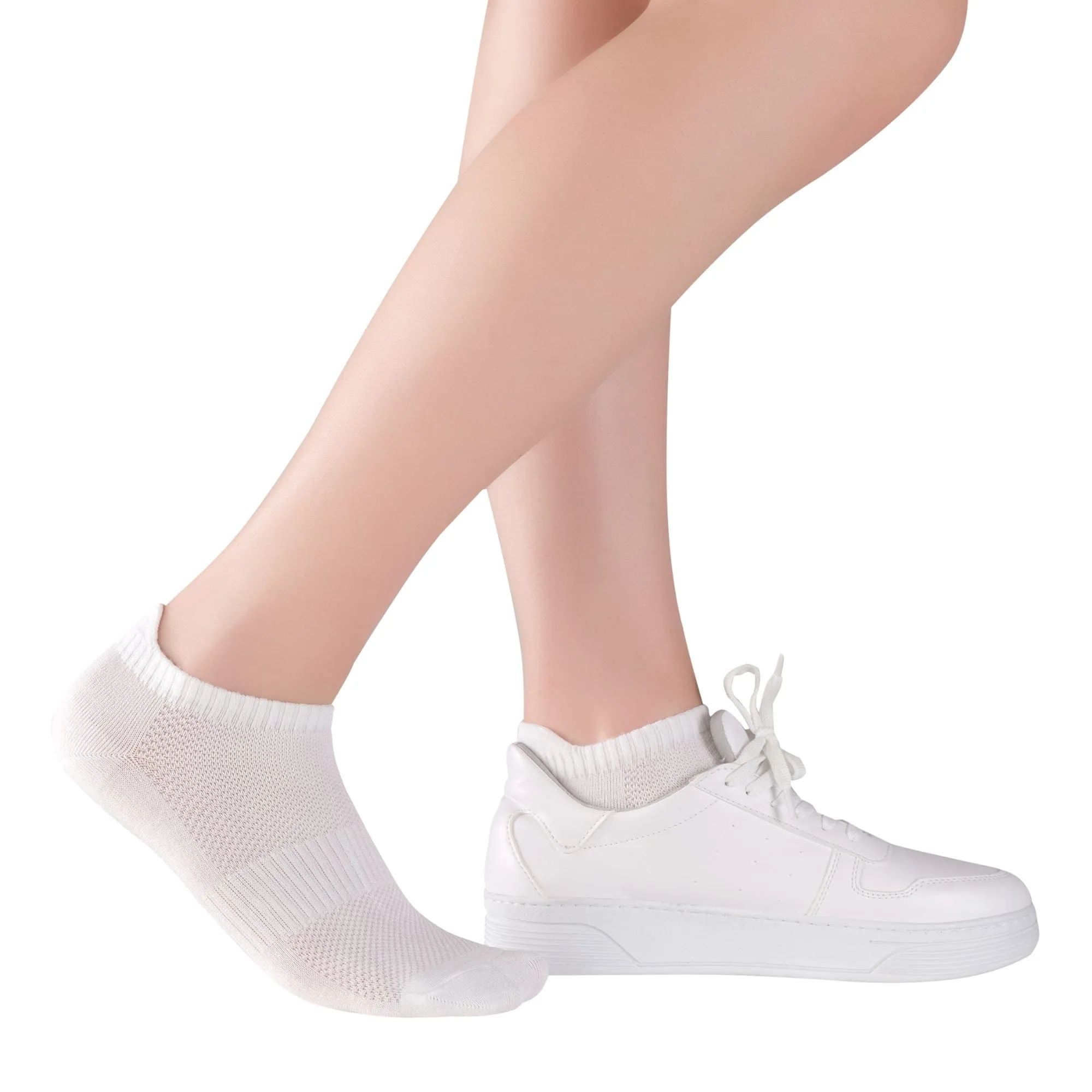 8 Pairs Unisex Bamboo Ankle Socks