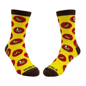 Banana Patterned Socks from the Sock Panda (Age 3-7)