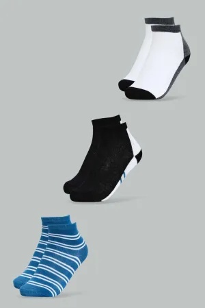Boys Assorted Socks Set (Pack of 3)