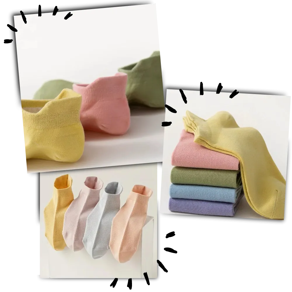 Breathable Cotton Soft Ankle Socks