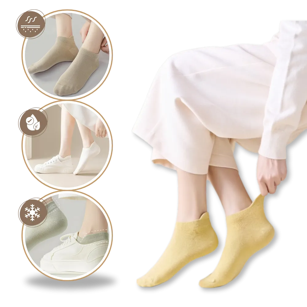 Breathable Cotton Soft Ankle Socks