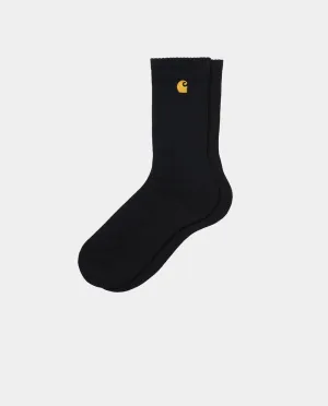 Carhartt WIP - Chase Socks - Black/Gold