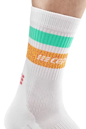 CEP Women's Miami Vibes 80â€™s Compression Socks Mid Cut