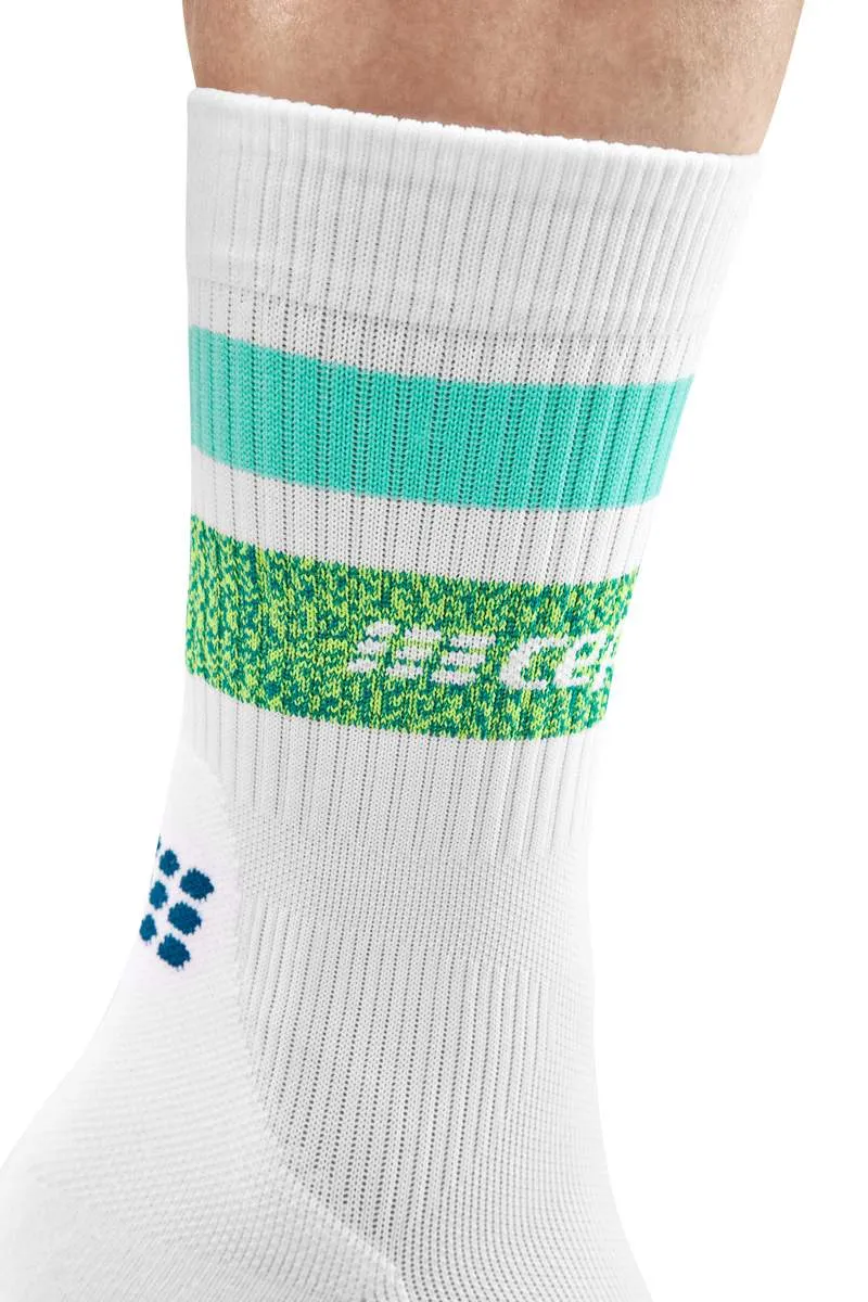 CEP Women's Miami Vibes 80â€™s Compression Socks Mid Cut