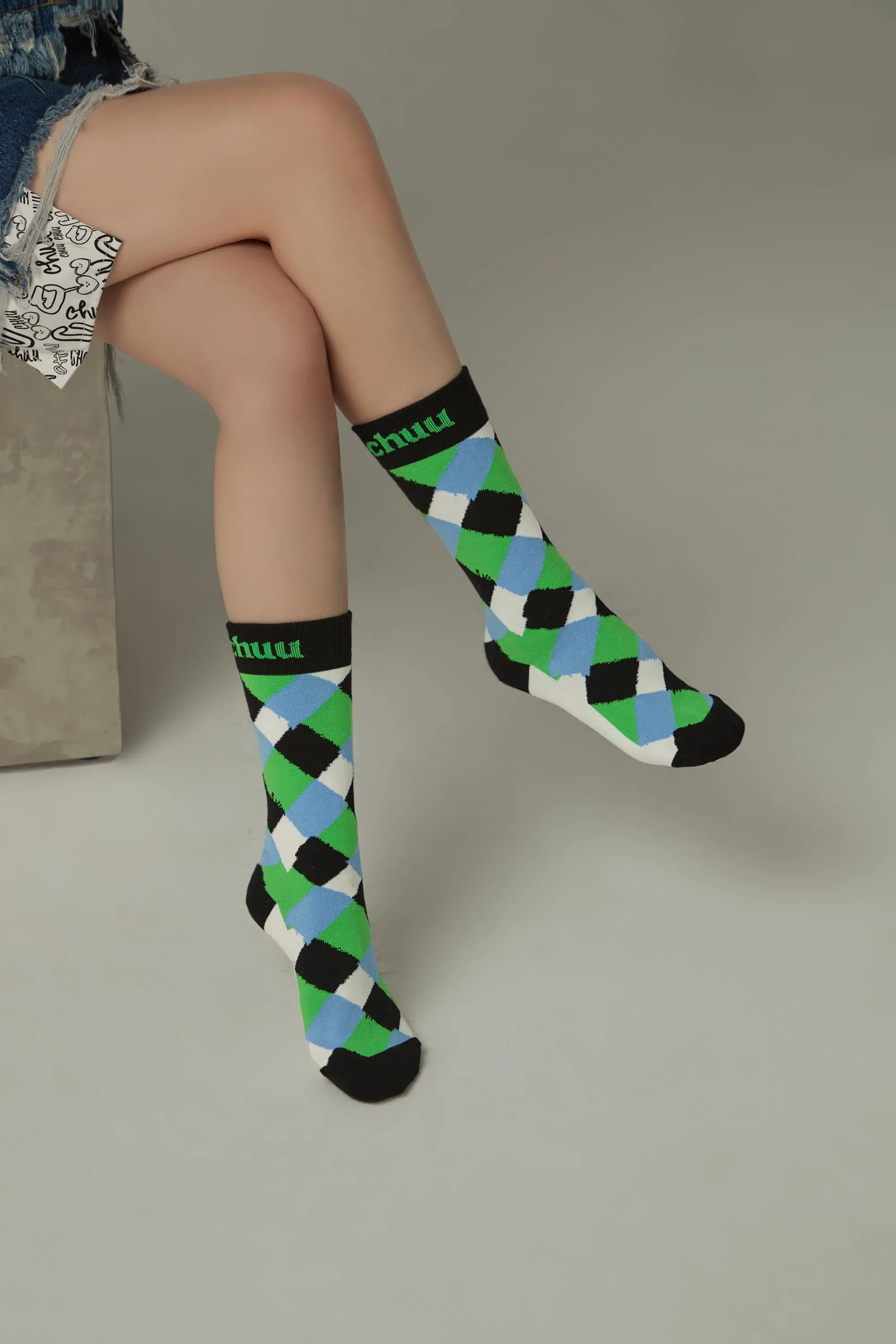 Check Color Matching Socks