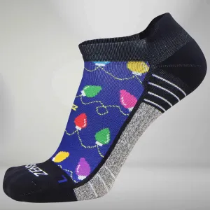 Christmas Lights Socks (No Show)