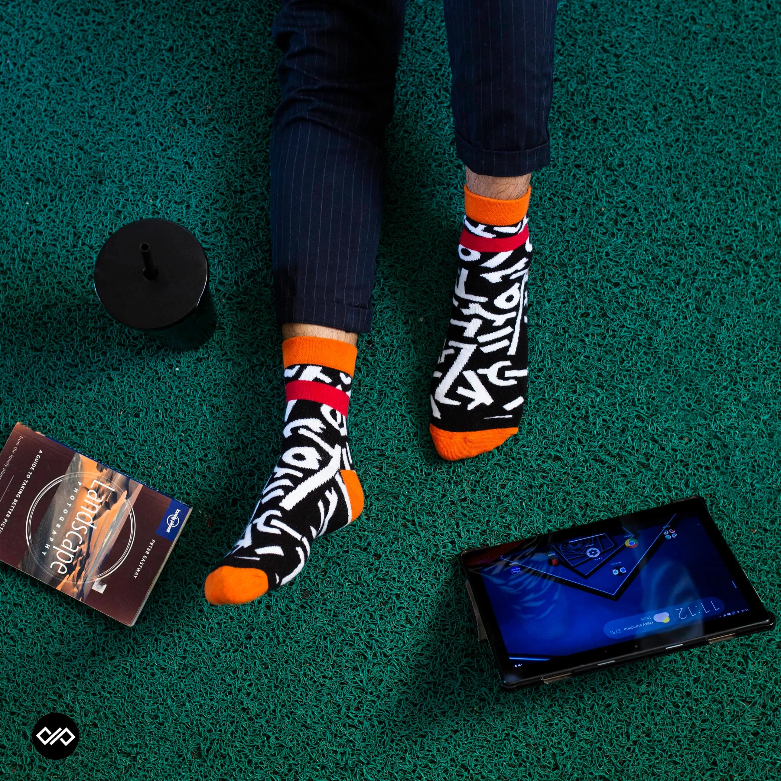 Colorful Cotton Ankle Socks - Trendy Pack of 4