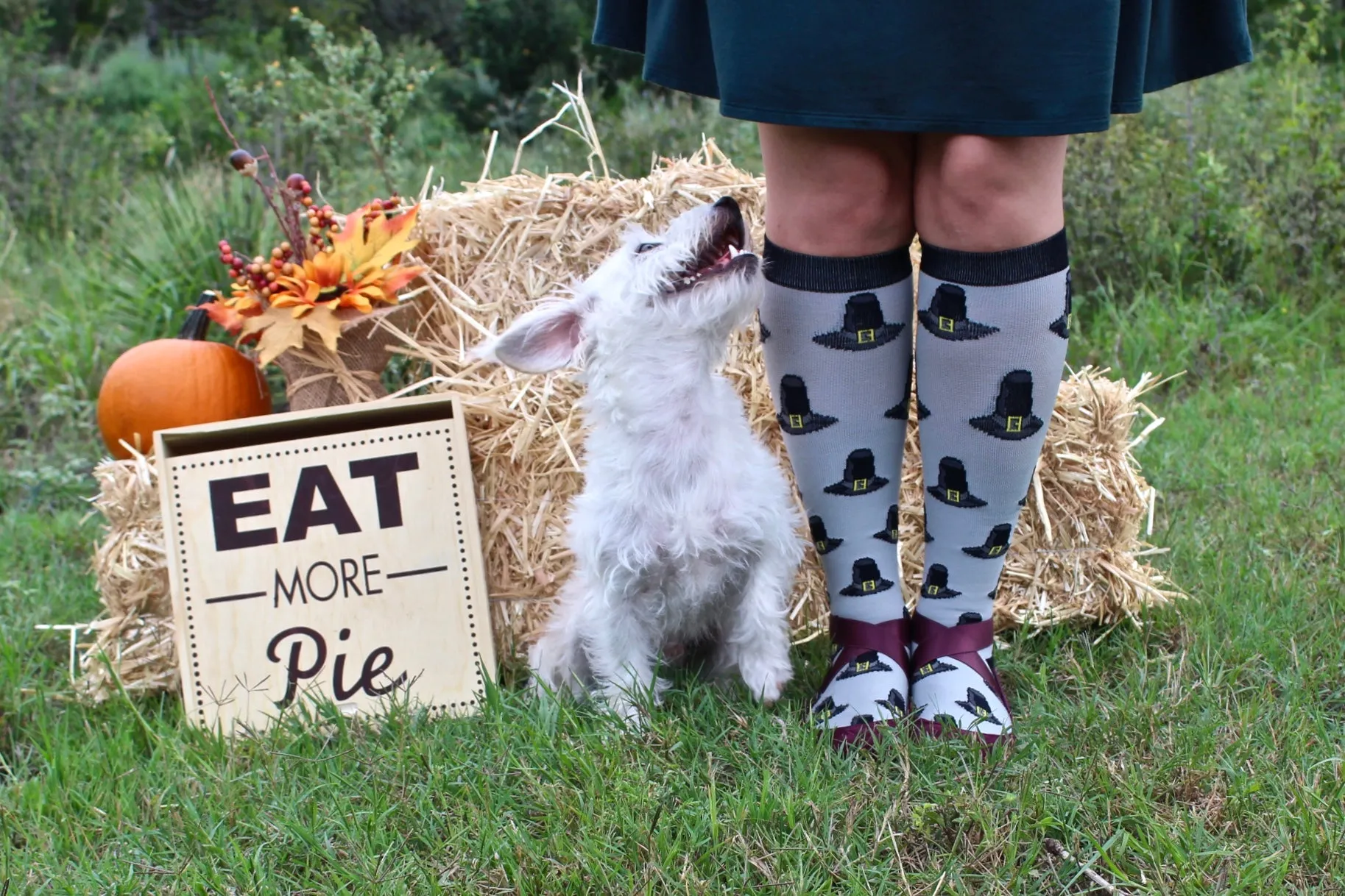 Compression Socks HOLIDAY Baked Turkeys/Hats 15-20