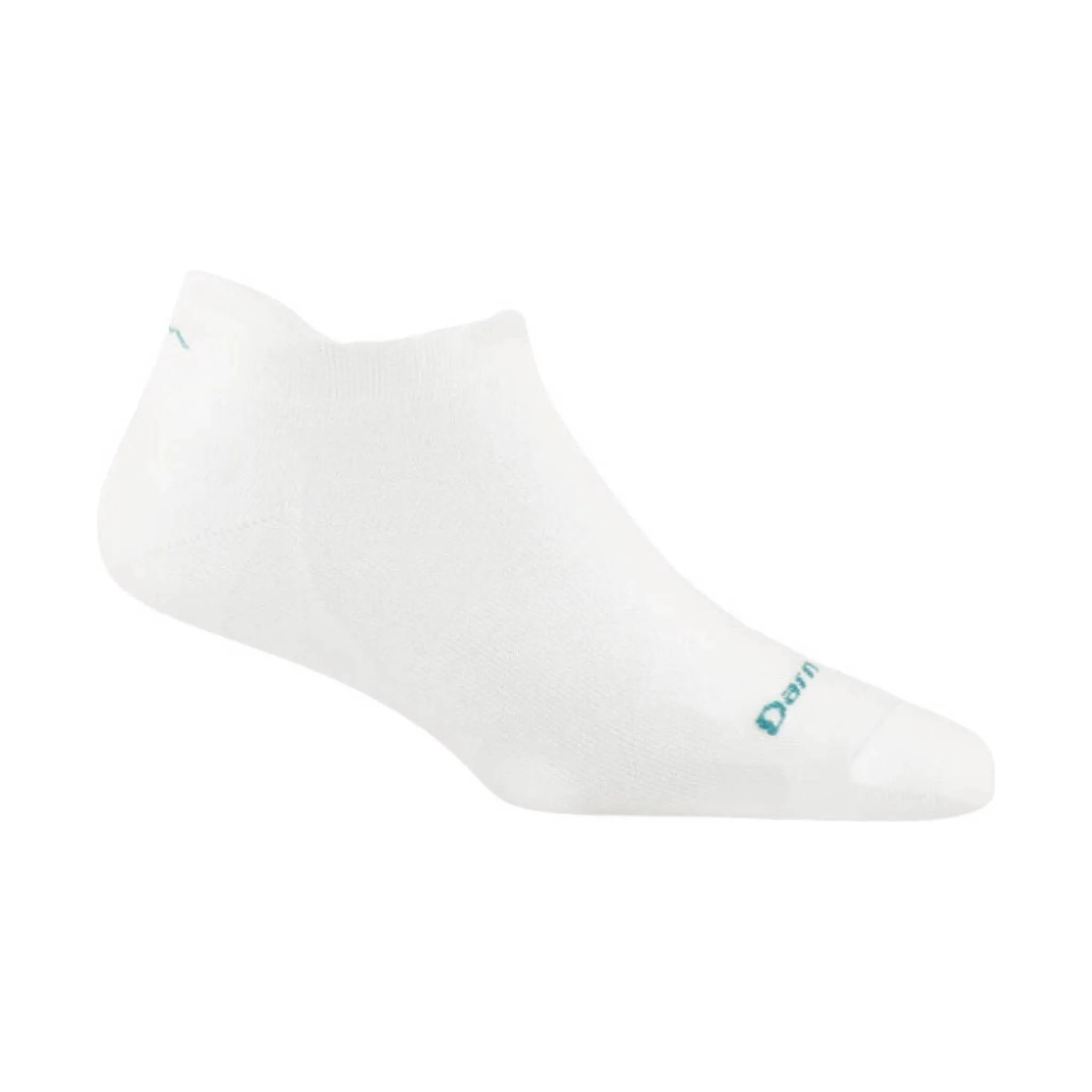 Darn Tough Vermont Women's Ultra-Lightweight No Show Tab Running Sock - White