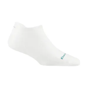 Darn Tough Vermont Women's Ultra-Lightweight No Show Tab Running Sock - White