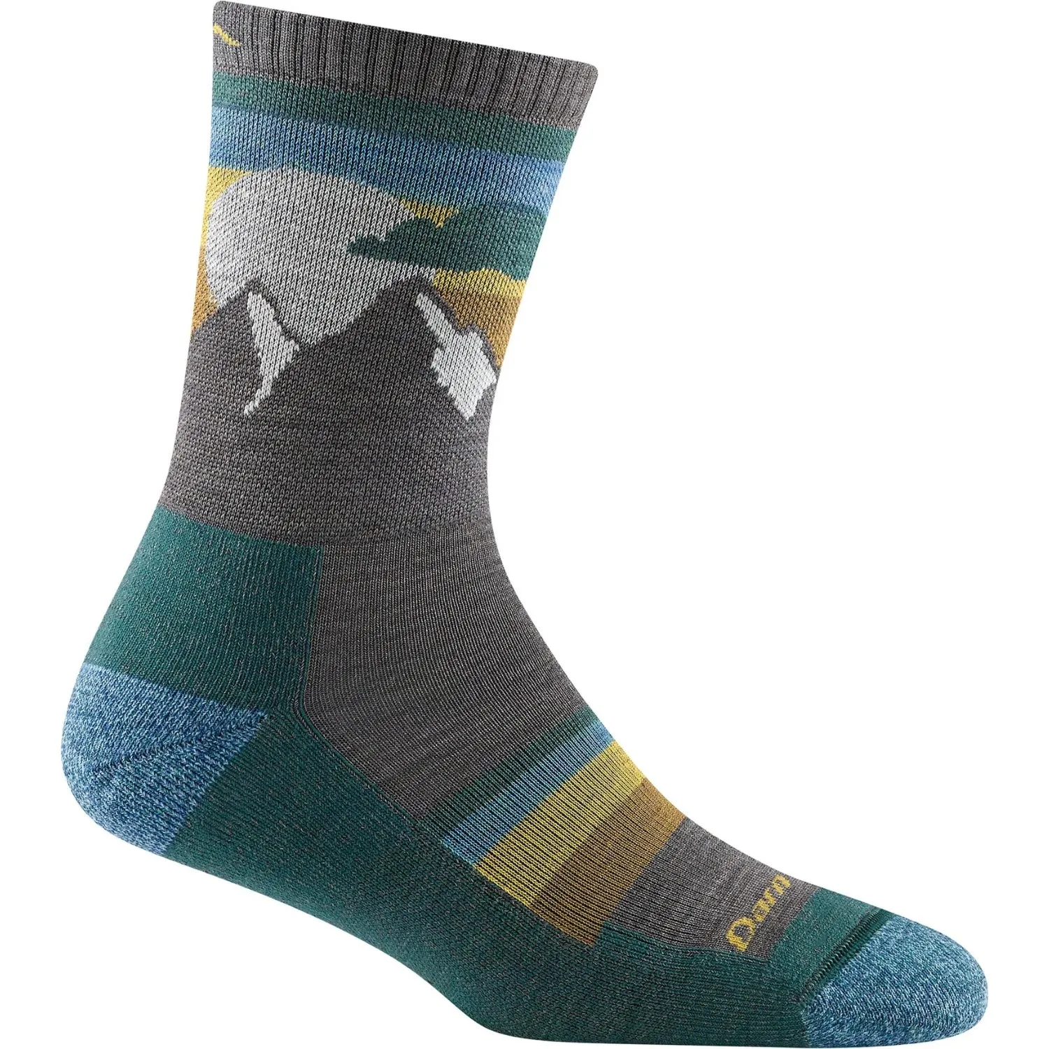 Darn Tough Womens Sunset Ledge Micro Crew Lightweight Hiking Sock