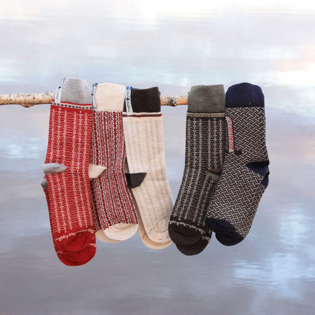 Ekshärad Röd Everyday Socks
