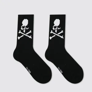 Fashion Black And/ Or White Skull Socks