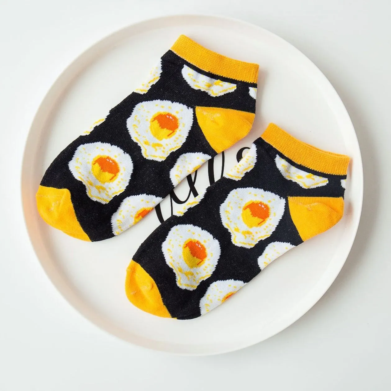 Food Socks Sunny Side Up (Ankle)