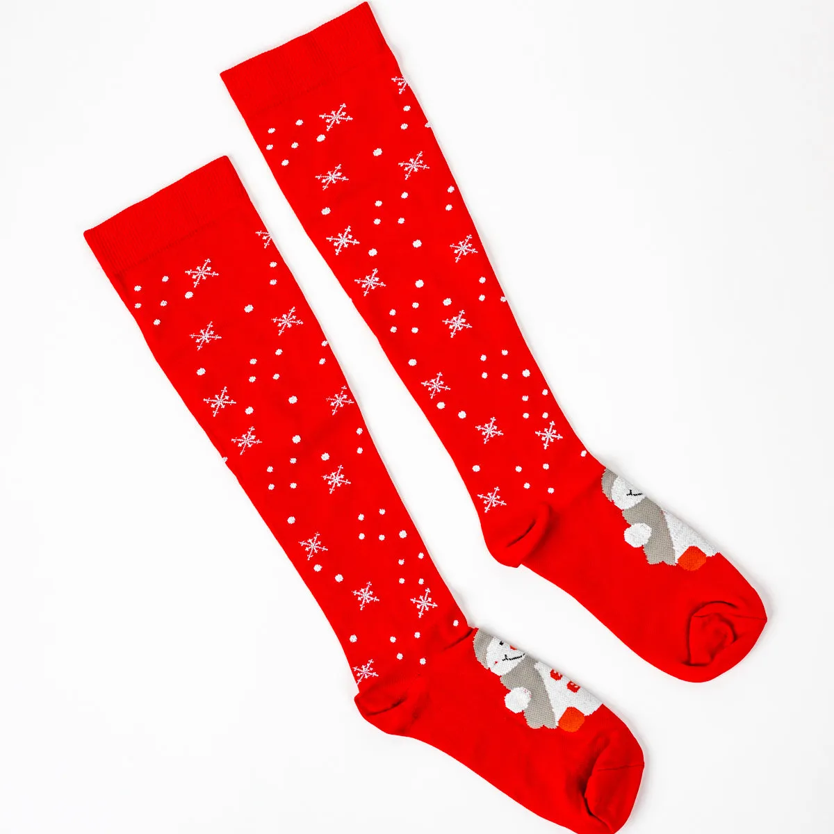 Frosty Snowman Compression Socks