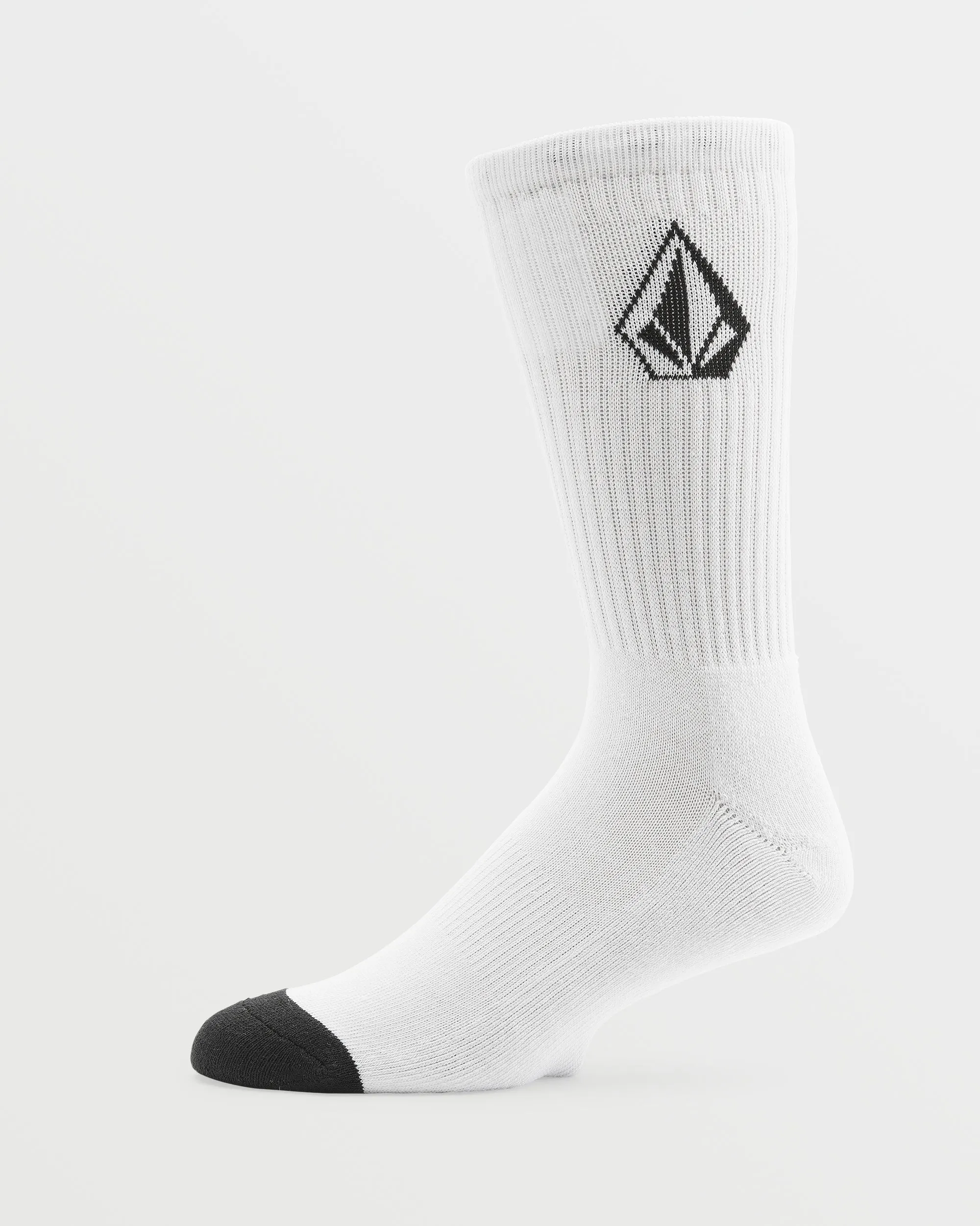 Full Stone Socks (3 Pack) - WHITE