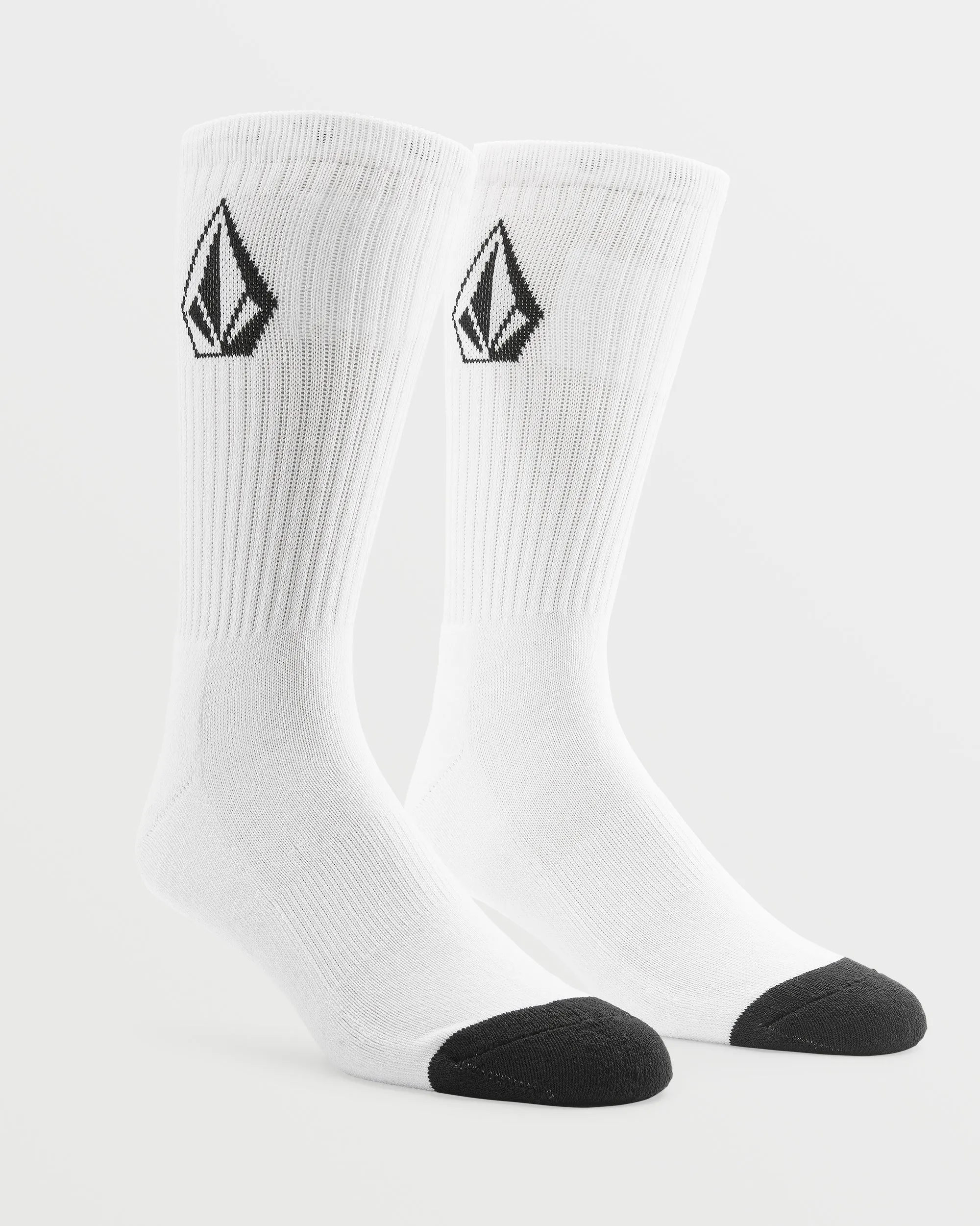 Full Stone Socks (3 Pack) - WHITE