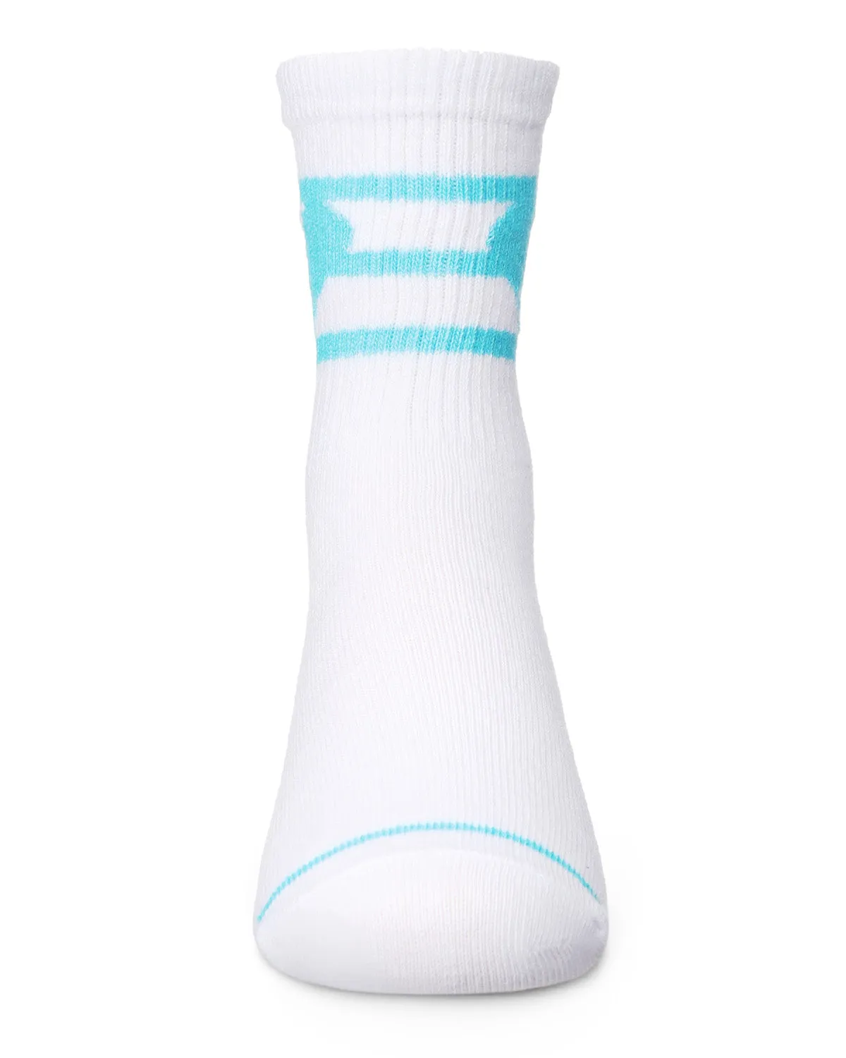Girls Sweetheart Cotton Blend Crew Socks