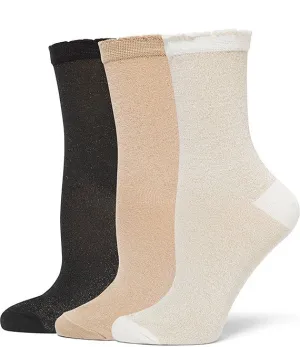 Hue Shimmer Nights Crew Sock - 1 Pair