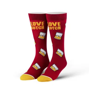 I Love Scotch Anchorman Socks