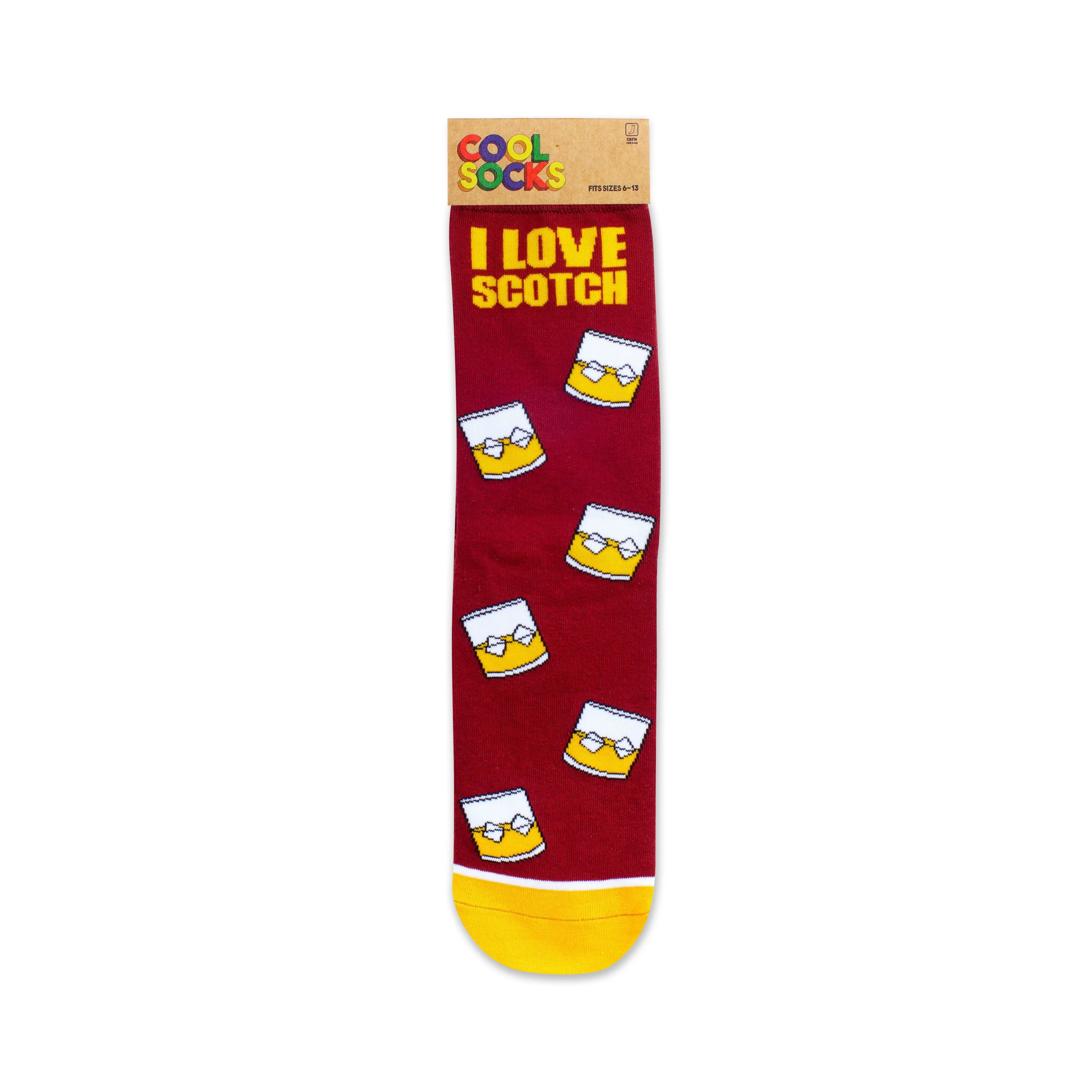 I Love Scotch Anchorman Socks