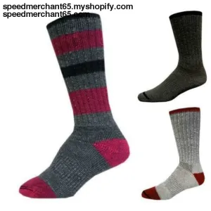 Magellan Merino Wool Boot Socks 2 Pair Size 5-9