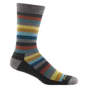 Men's Merlin Crew Lightweight Lifestyle Sock - Charcoal