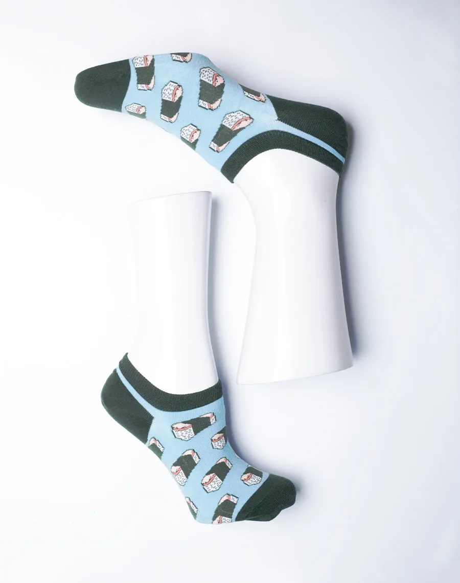 Men's SPAM Musubi No Show Socks