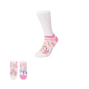 MIKKO Collection Ankle Socks (1 Pair)(Pink A)