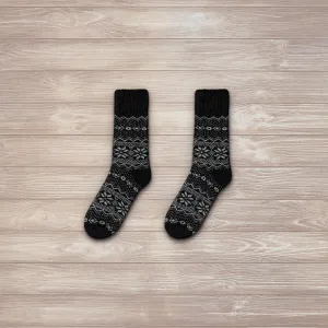 Nordic Socks Unisex Bergen Wool Black