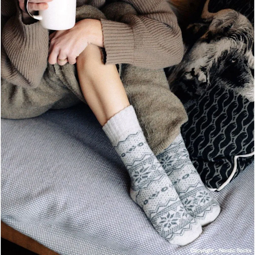 Nordic Socks Unisex Bergen Wool White