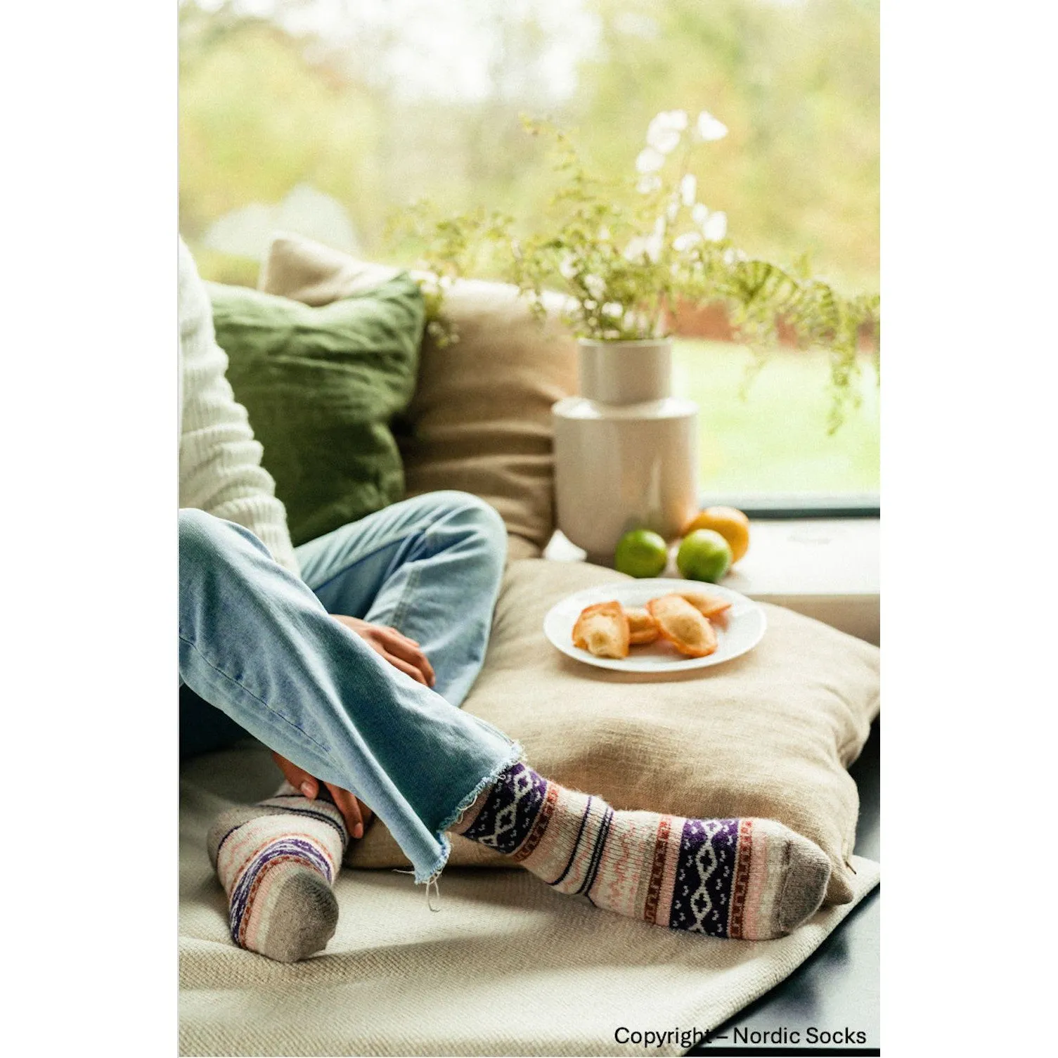 Nordic Socks Unisex IDA Wool Cream