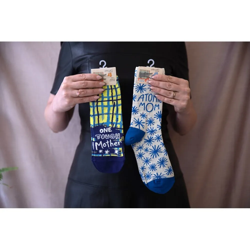 One Tough Mother Women's Ankle Socks | BlueQ at GetBullish