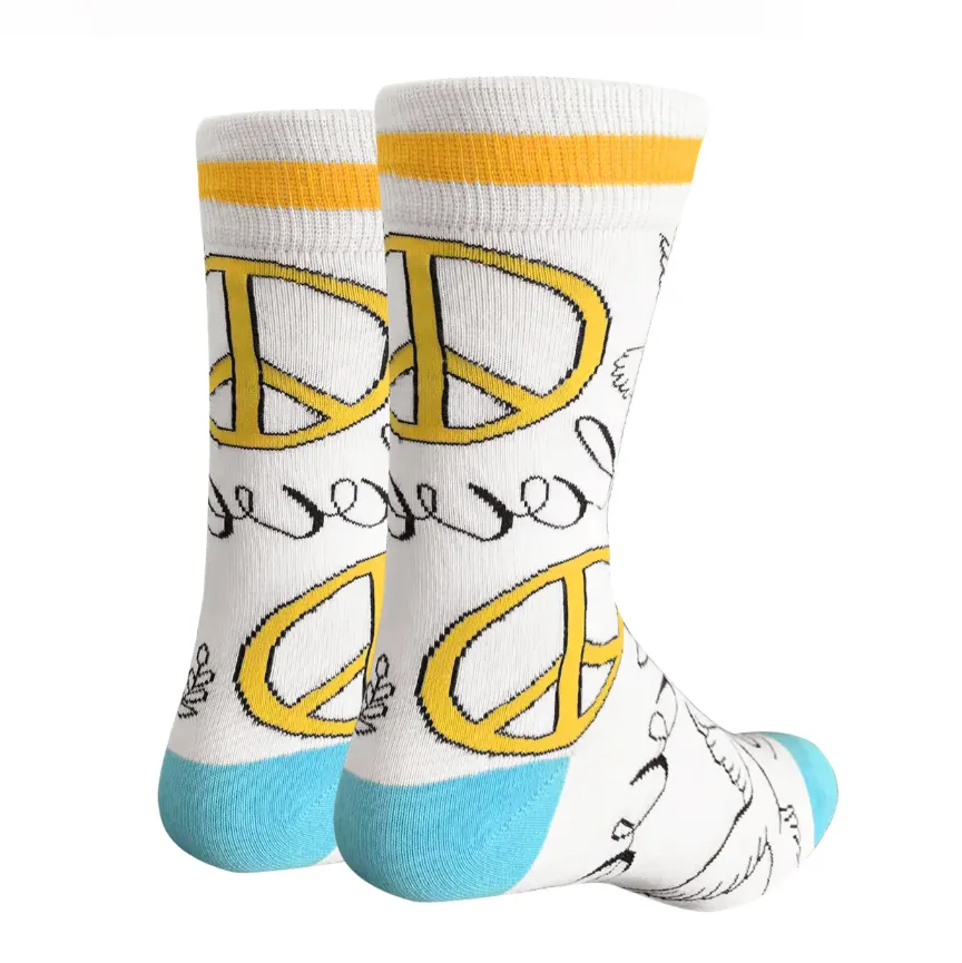 Peace & Love - Crew Socks