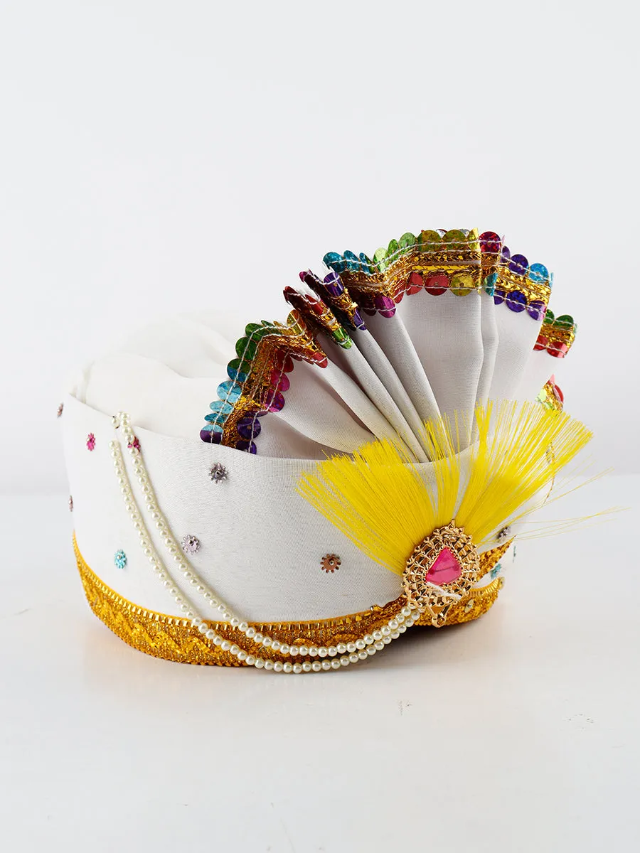 Premium Silky Style Wedding Turban - 04