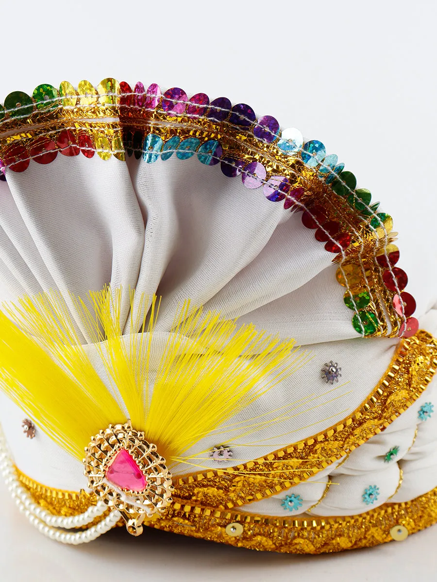 Premium Silky Style Wedding Turban - 04