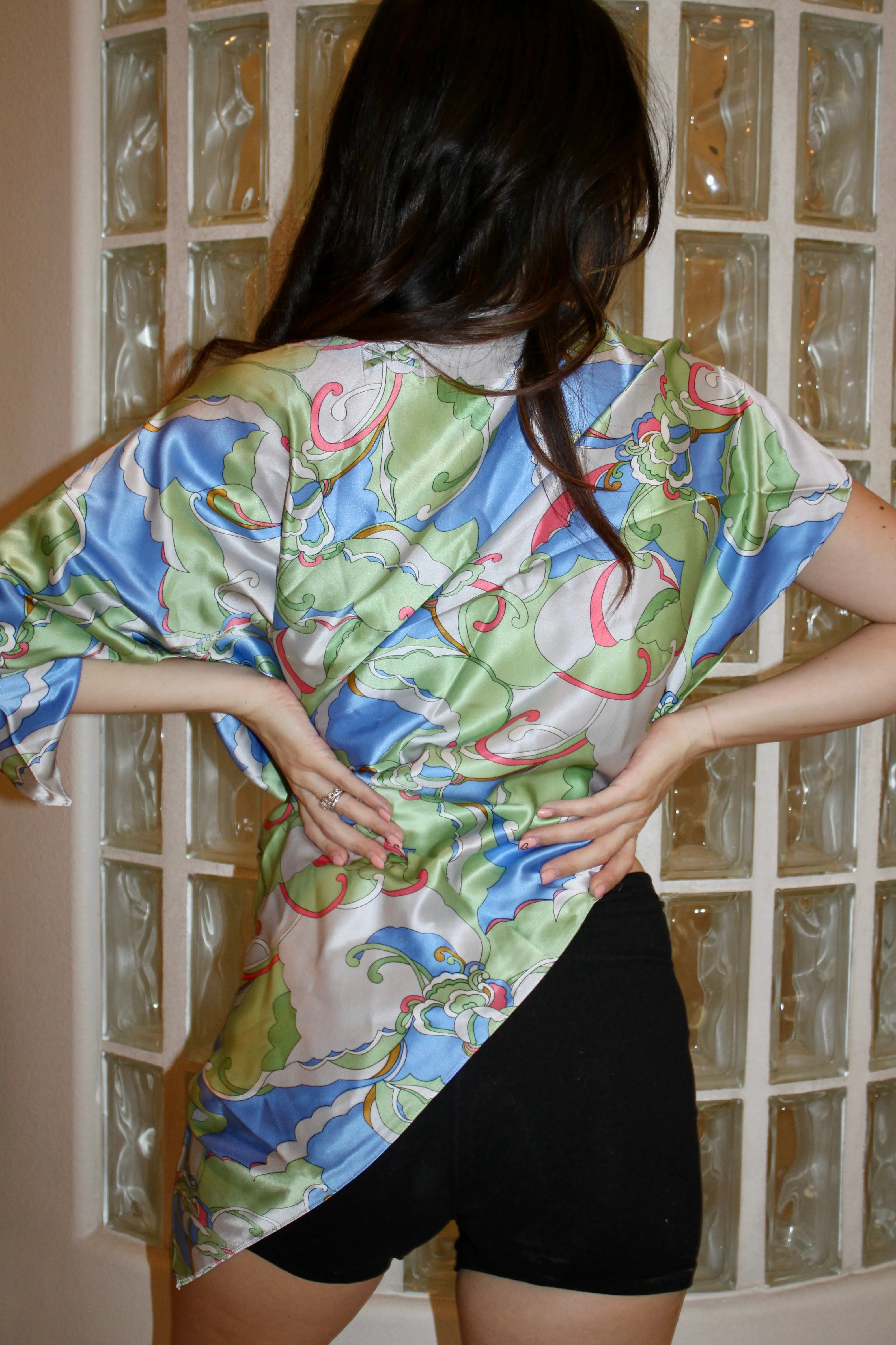 Pucci Print Silk Blouse