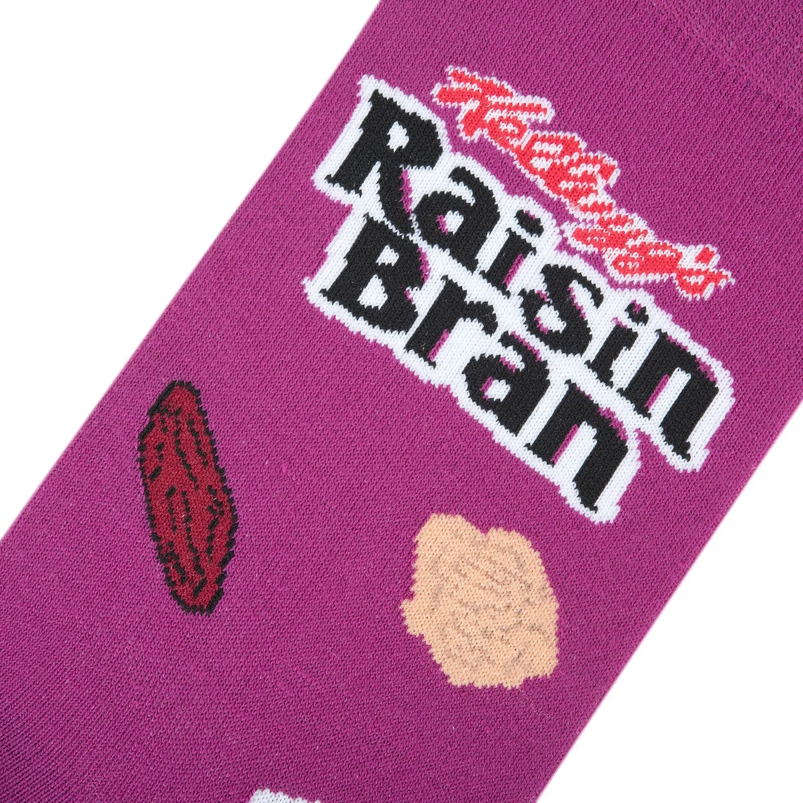 Raisin Bran Crew Socks