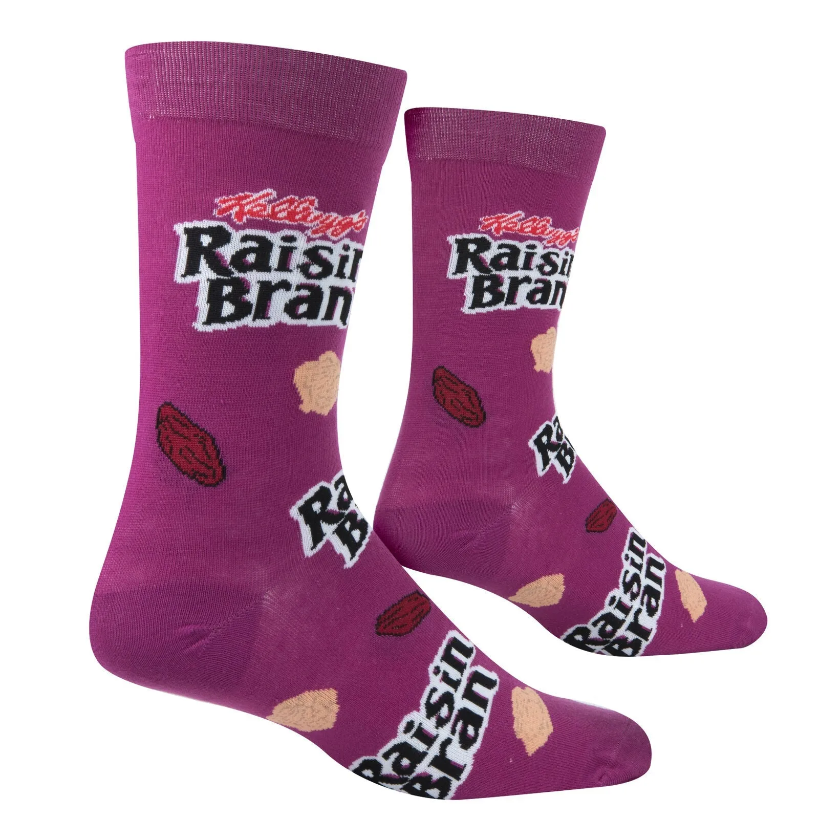 Raisin Bran Crew Socks