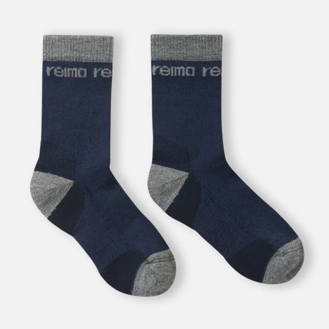 Reima Wool Blend Kids Sock | navy